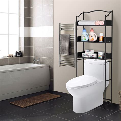 Whether you're tucking away toiletries or looking for somewhere. Lowestbest 3-Tier Bathroom Organizer Over The Toilet ...