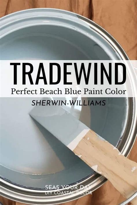 Our personal spaces become a reflection of our authentic selves, to be experienced and enjoyed as they. Sherwin-Williams Tradewind Paint Color - Seas Your Day ...