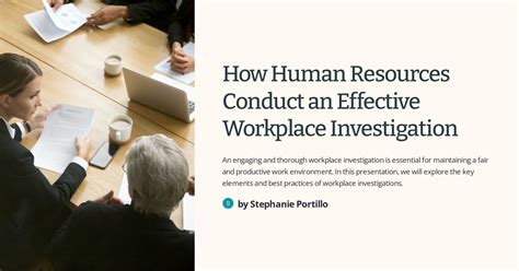 How Human Resources Conduct An Effective Workplace Investigation