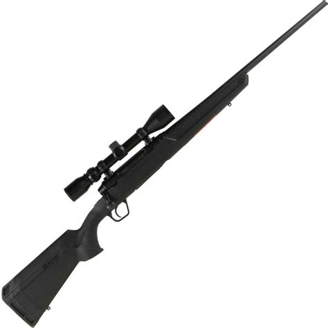Savage Arms Axis Xp With Weaver Scope Black Bolt Action Rifle 22 250