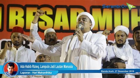 Aa studio 14 may 2020. Ikuti Ceramah Habib Rizieq, Lampulo Jadi Lautan Manusia ...