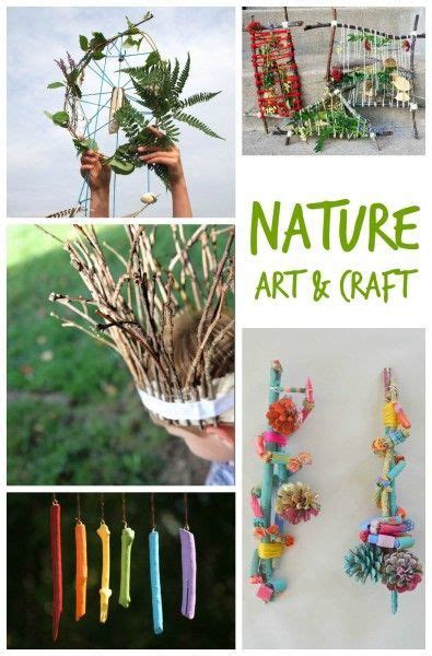 40 Nature Crafts For Kids Encouraging Moms At Home Nature Crafts