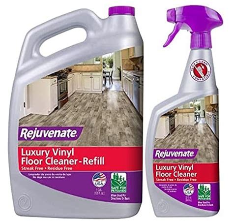 Rejuvenate High Performance Luxury Vinyl Tile Plank Floor Cleaner Ph