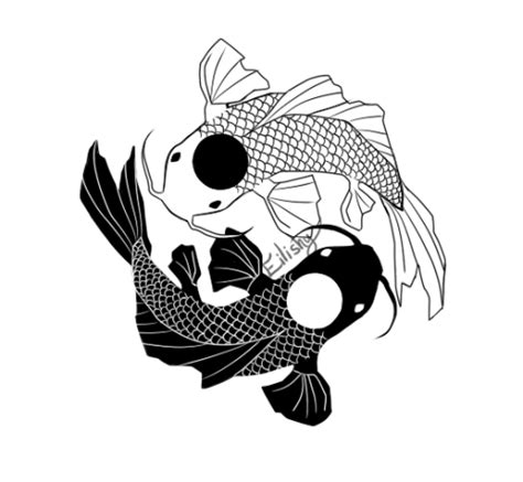Check spelling or type a new query. yin yang fish | Tumblr | Koi fish drawing, Yin yang koi ...