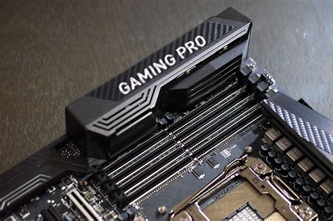 Preview The Msi X99a Gaming Pro Carbon Is Decked Out In Sexy Carbon