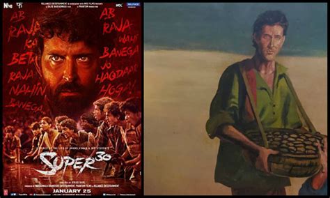 Hrithik Roshans Super 30 Look Is Now A Wall Of Fame