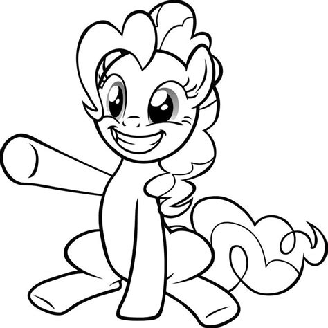 Pony art cutie birthday coloring pages pinkie my little pony coloring birthday color print. Pinkie Pie Coloring Pages - Best Coloring Pages For Kids ...