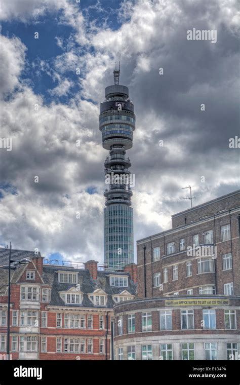 Hdr Image Of The Bt Tower In London England Stock Photo Alamy