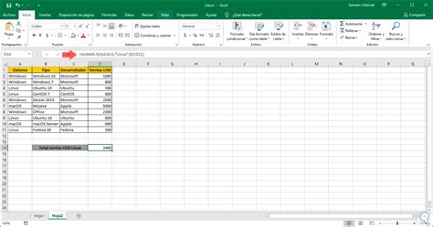 C Mo Usar La Funci N Si Y Sumar Si En Excel Solvetic