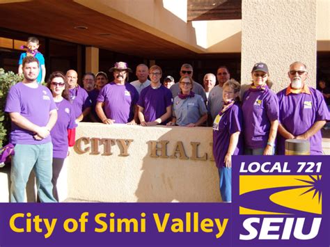 City Of Simi Valley Members Win A New Contract Seiu Local 721