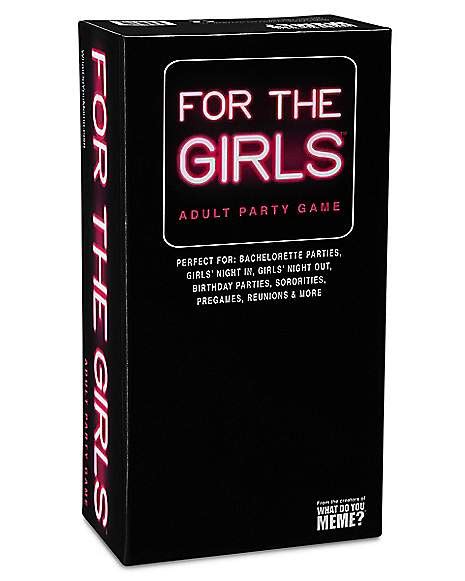 For the girls card game
