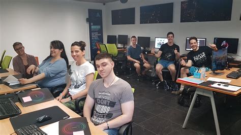 Students From Escape Studios In Crater Vfx Training Center Film In Serbia