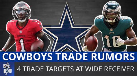 Dallas Cowboys Trade Rumors 4 Wr Trade Targets Ft Jalen Reagor