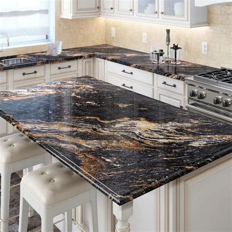 Oregon's best granite & quartz prices. allen + roth Galactic Storm Granite Kitchen Countertop ...