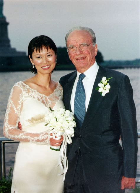 Rupert Murdoch Wendi Deng Divorce A Look Back At Their Wedding Photos