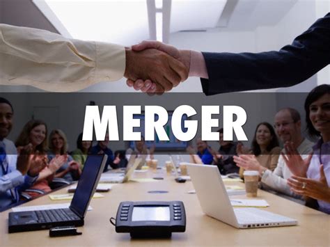 An absorption of one corporation by another, with the corporation being. Merger by Freddy Reyes