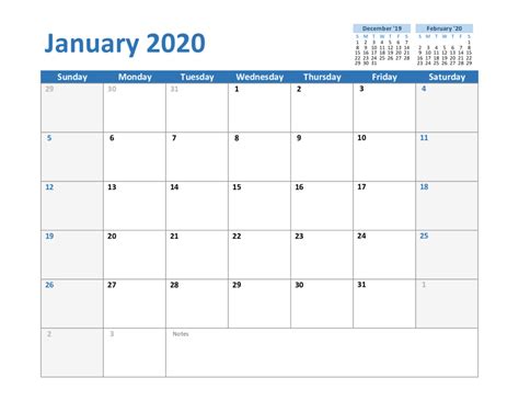 Download or print dozens of february 2020 calendar templates. Create Your January 2020 Calendar Printable - Editable ...