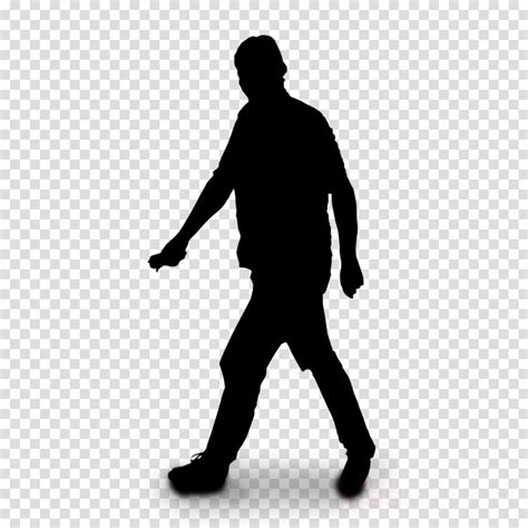 People Walking Silhouette Png Clip Art Silhouette Person Walking