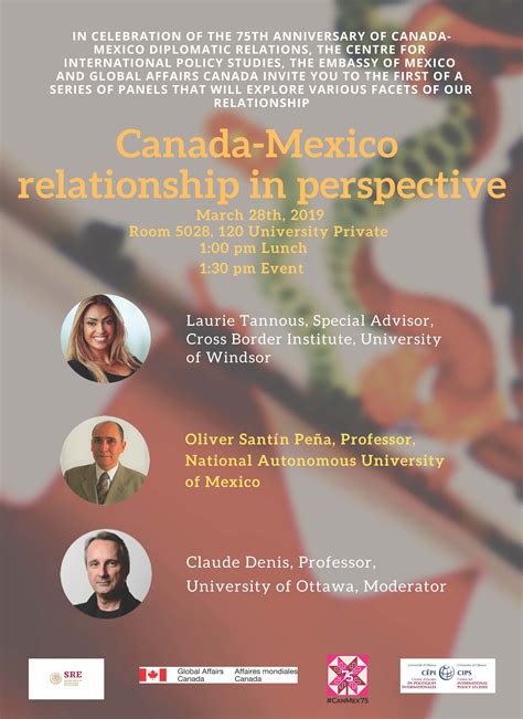 See more of canada alumni network in mexico (canim) on facebook. Canada-Mexico relationship in perspective - Events - Latin ...