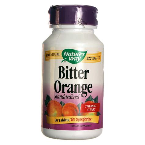 Natures Way Bitter Orange Standardized 60 Tablets