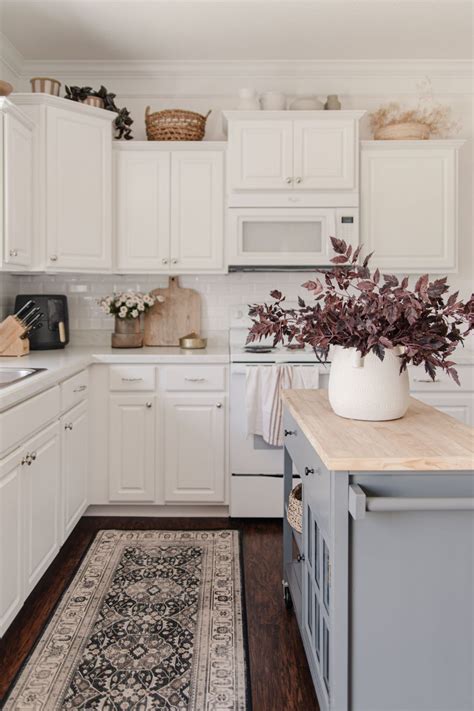 How To Decorate Above Kitchen Cabinets In Caitlin Marie Design