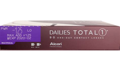 DAILIES Total 1 Multifocal 90 Pack FREE Shipping At CVS Optical