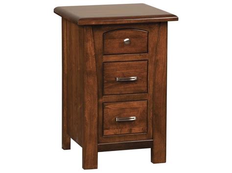 Clean the surface by rubbing in the direction of the grain. Mondovi Three Drawer Nightstand | Weaver Three Drawer ...