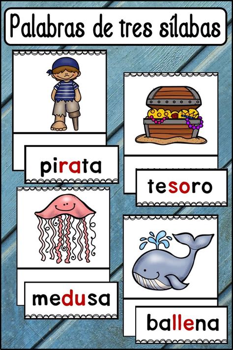 Spanish Word Puzzles Rompecabezas De Palabras De Dos Sílabas