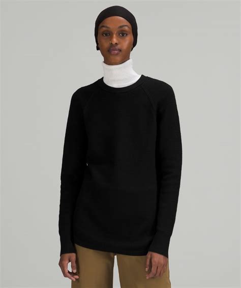 Merino Wool Honeycomb Sweater Pulls Lululemon Fr