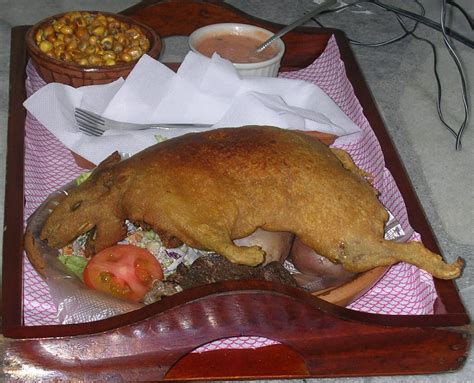 Ecuador Cuisine Guinea Pig Also Known As Cuy Ecuador Living In Paradise