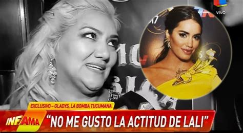 See more of gladys la bomba tucumana on facebook. La Bomba Tucumana vs. Lali Espósito: contó una actitud de ...
