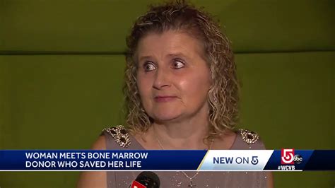Wcbv Ch 25 Woman Meets Bone Marrow Donor Who Saved Her Life Youtube