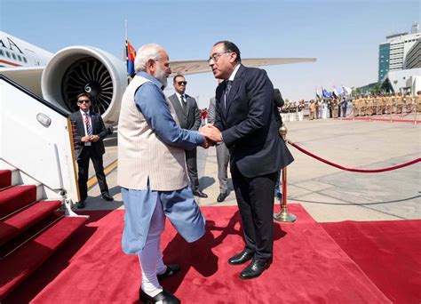 Indian Prime Minister Narendra Modi In Egypt Middle East Monitor