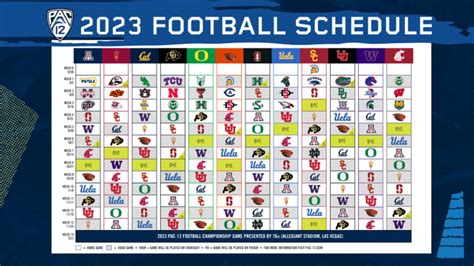 Pac 12 Football What To Know About The 2023 Schedule Athlonsports