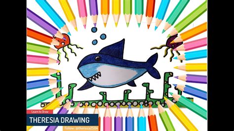 Search, discover and share your favorite baby shark gifs. Belajar Gambar untuk Anak: Menggambar Baby Shark - YouTube