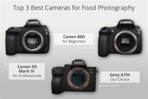 10 Best Cameras For Food Photography How To Choose A