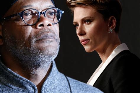 Scarlett Johansson Vs Samuel L Jackson Streit Auf Dem Roten Teppich