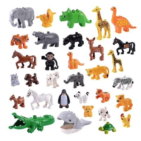 Lego Figures Animal Series Model Figures Big Building Blocks Animals
