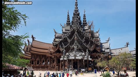The Sanctuary Of Truth Amazing Wooden Buddhist Temple In Pattaya
