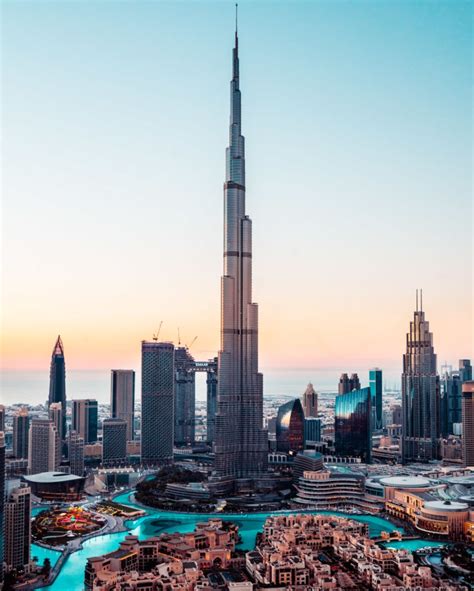 Visit Burj Khalifa In Dubai Memorable Story Top View And City