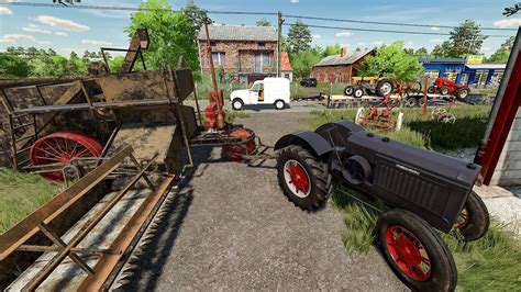 Old Farm Tractors And Equipment Pack Fs22 New Modpack Farming