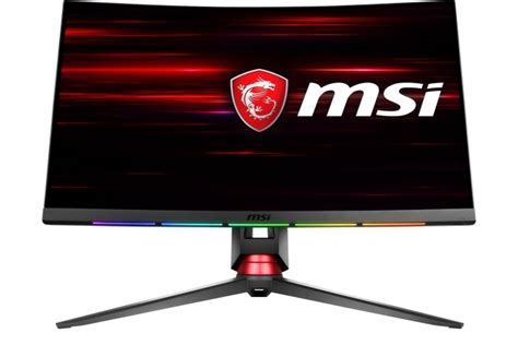 MSI At CES New Optix MPG Series Monitors Curved VA Panels Up To Hz Refresh And