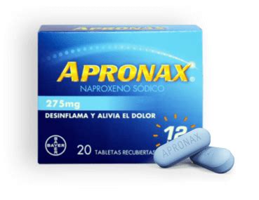 Apronax® Liquid Gels Alivio del dolor  Apronax® Ecuador