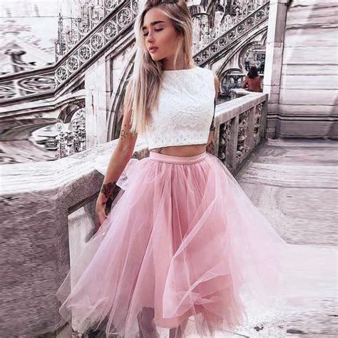 Blush Pink Pretty Knee Length Tulle Skirts For Girls Zipper Tutu Skirt