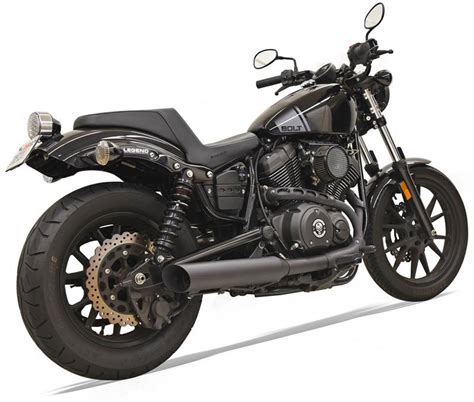 This is my 2017 yamaha xvs950 bolt and i have been working on this exhaust for about a month with research and development. 3.5" Black Short Slip on Muffler for Yamaha Bolt- 3B27FB