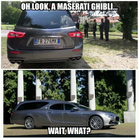 When You Like The Maserati Ghibli But You Want A Hearse