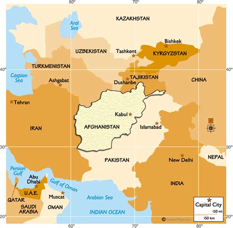 5 maps of kabul physical satellite road map terrain maps. Afghanistan Regional Map - Worldatlas.com