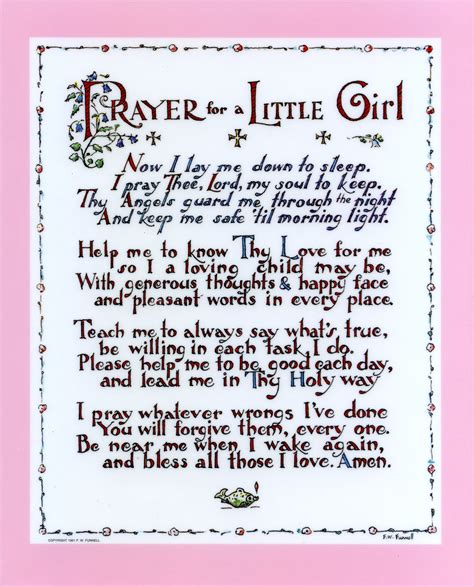 Little Girl Prayer Catholic Prints Pictures Catholic Pictures