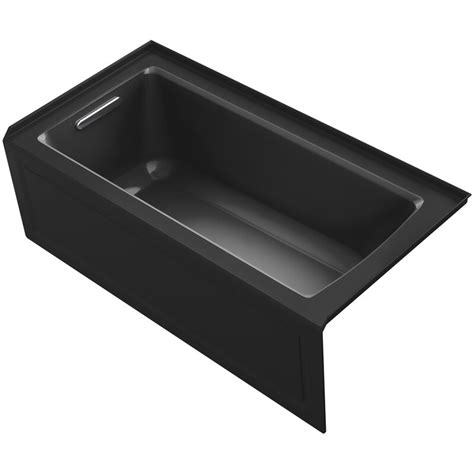 The pendant plus 5 ft. Archer® 60" x 30" Alcove/Tile in Soaking Bathtub | AllModern