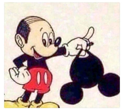 This Bald Mickey Mouse Ruined My Day 9gag